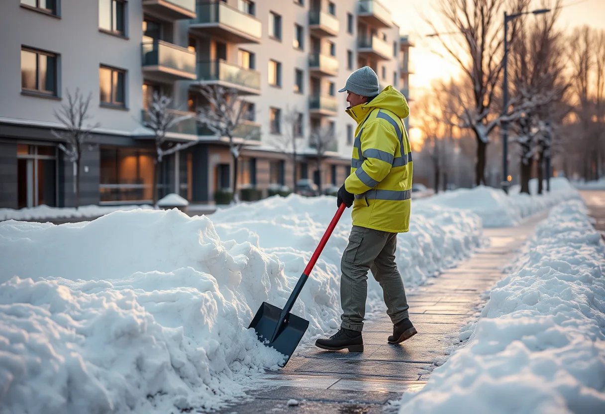 Winterdienst in Köln: Schneeräumung durch NES24 Services